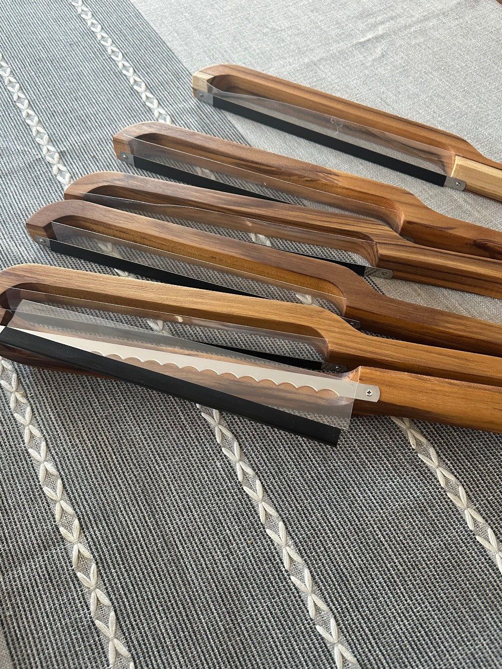Bread Knife-Teak|1644