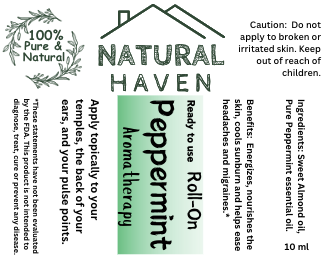Peppermint Aromatherapy Roll-on|1662