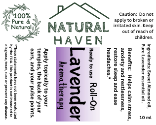Lavender Aromatherapy Roll-on|1681