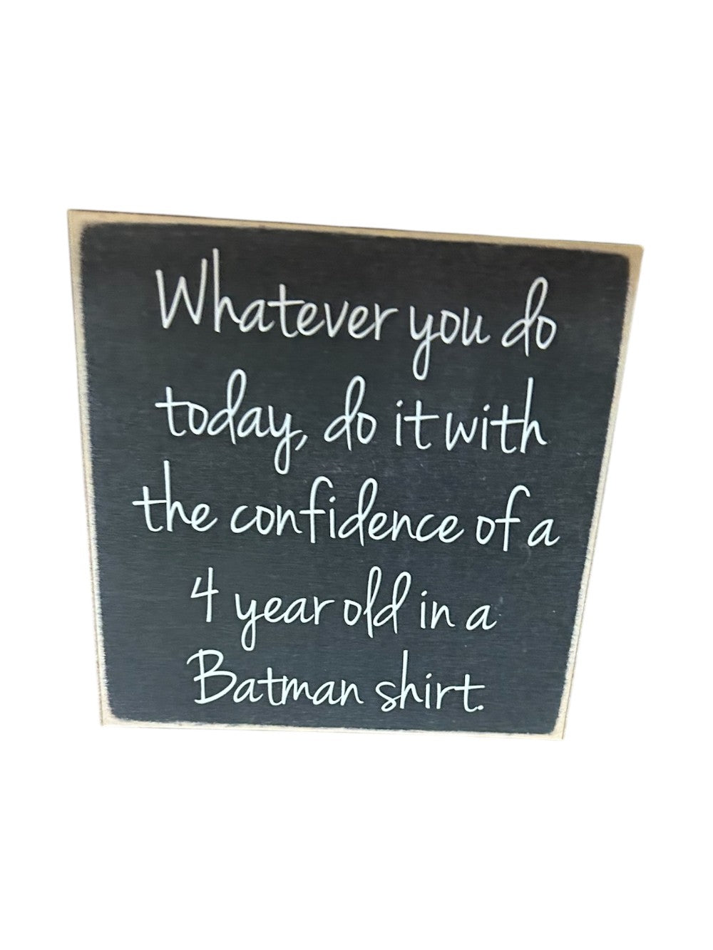 5x5 Batman Block Sign|1605