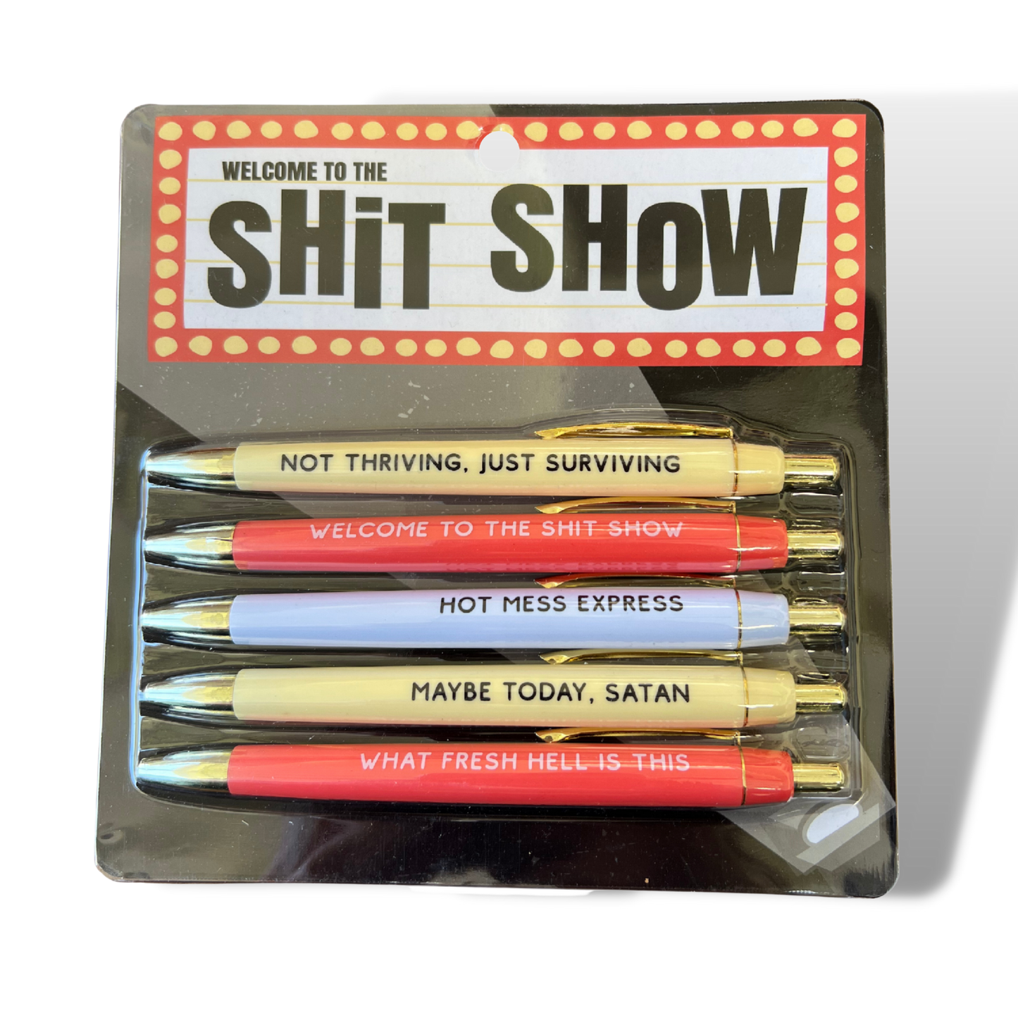 Welcome to The Shit Show Pen Set - Handcrafted Artisanal Marketplace LLC