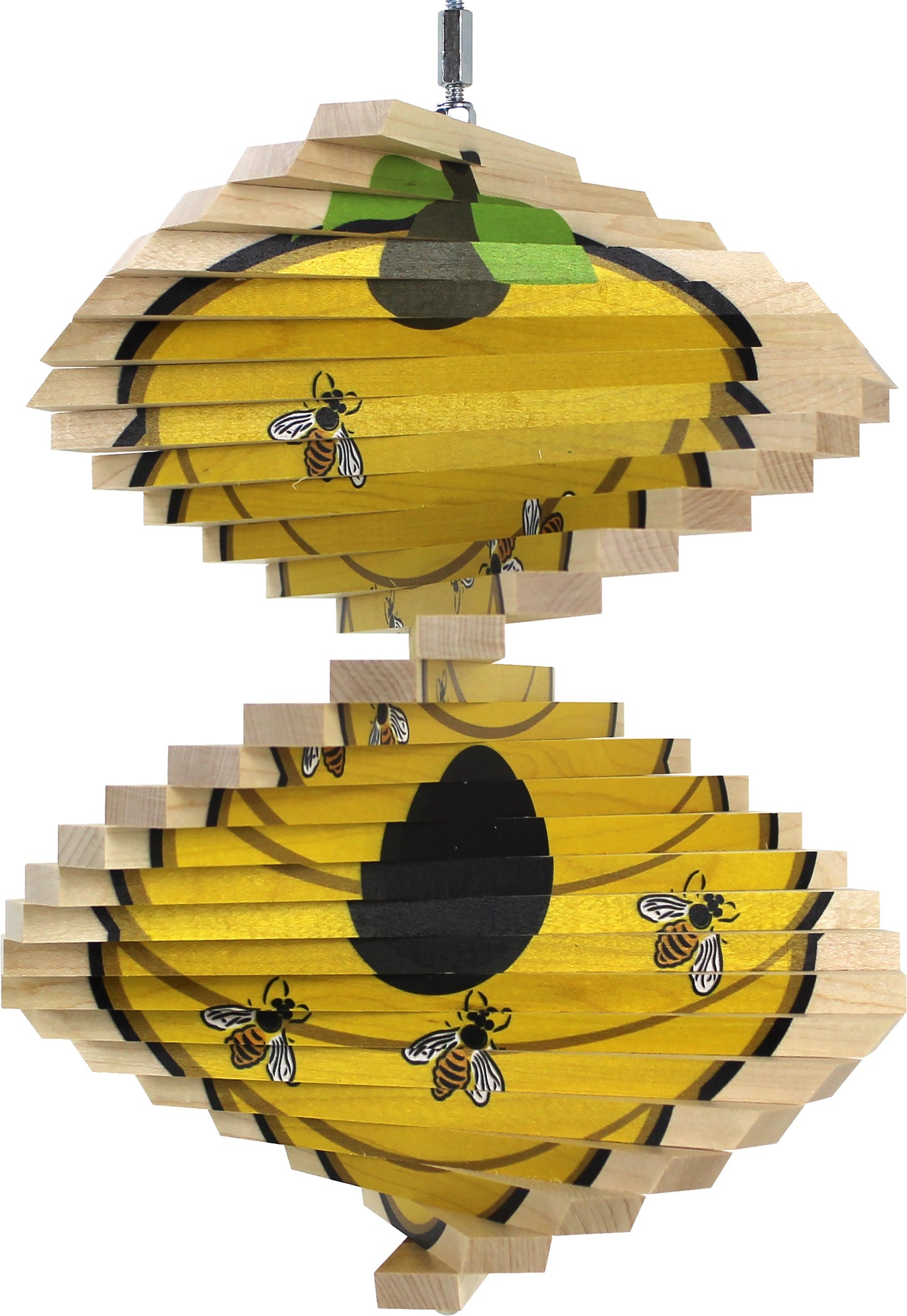 Wooden Windspinner, Front Porch or Back Deck. Excellent Gift. - Handcrafted Artisanal Marketplace LLC