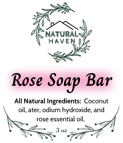 Rose soap bar|1692