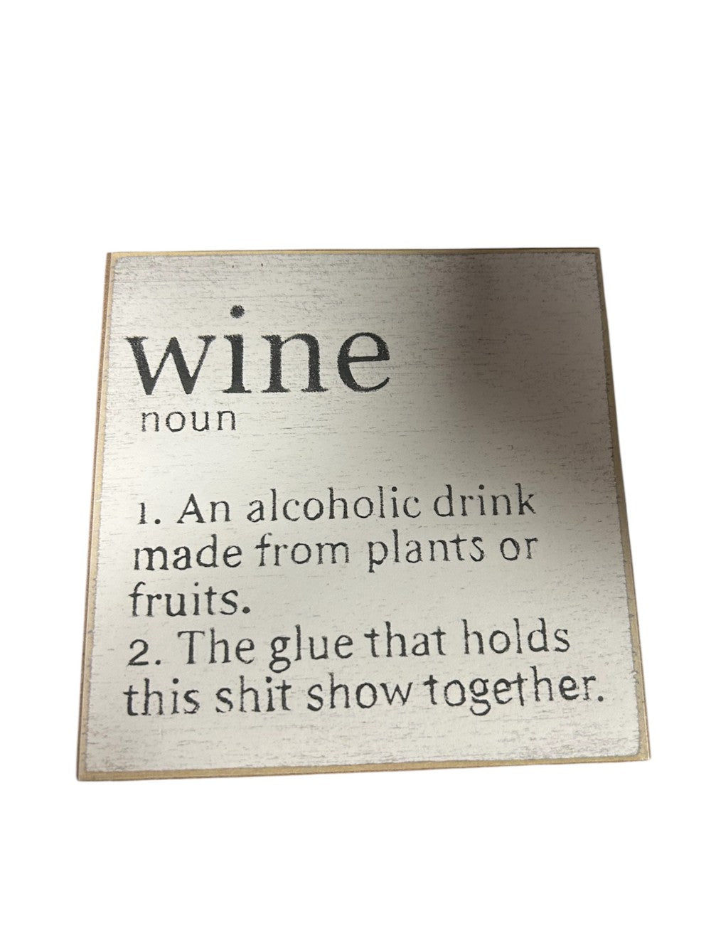 5x5 Wine Block Sign|1598
