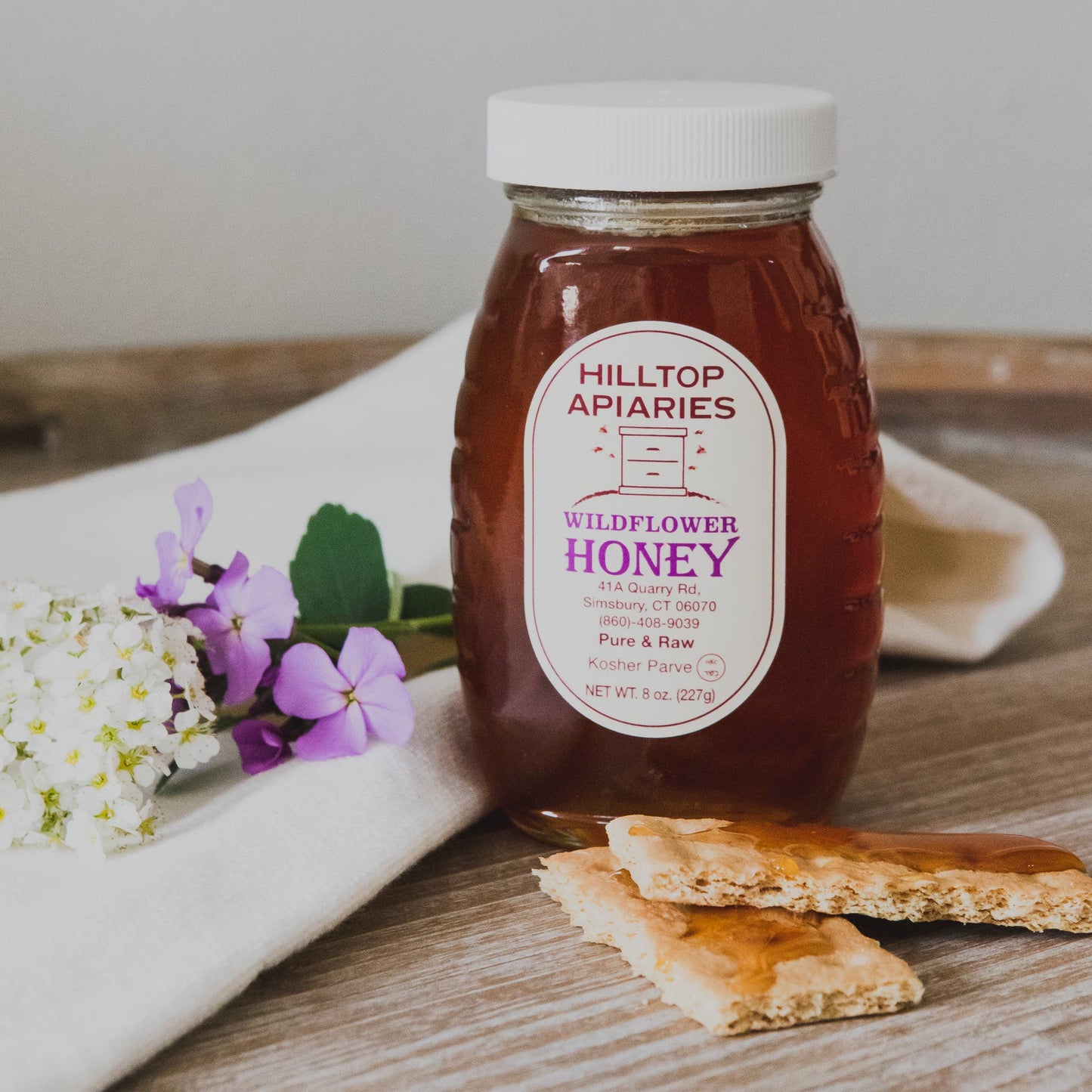 Wildflower Honey (8oz) - Handcrafted Artisanal Marketplace LLC