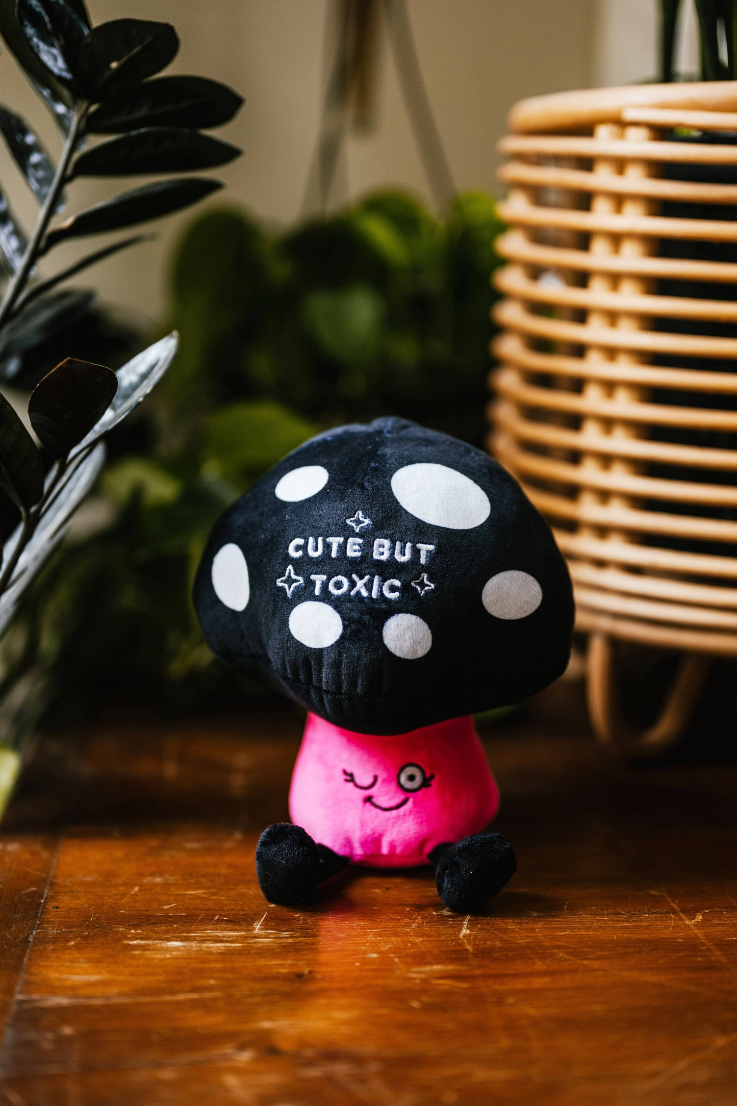 Plush Mushroom Soft Cuddly Perfect For Gifting Toy Funny - Handcrafted Artisanal Marketplace LLC