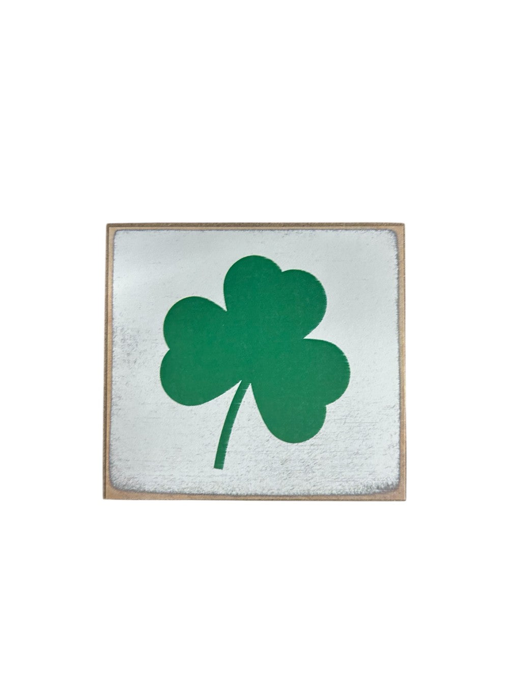 3x3 Shamrock Block Sign|1592