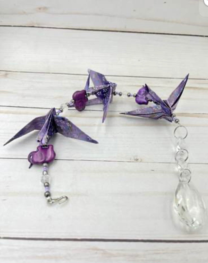 Origami Crane Sun Catcher|4