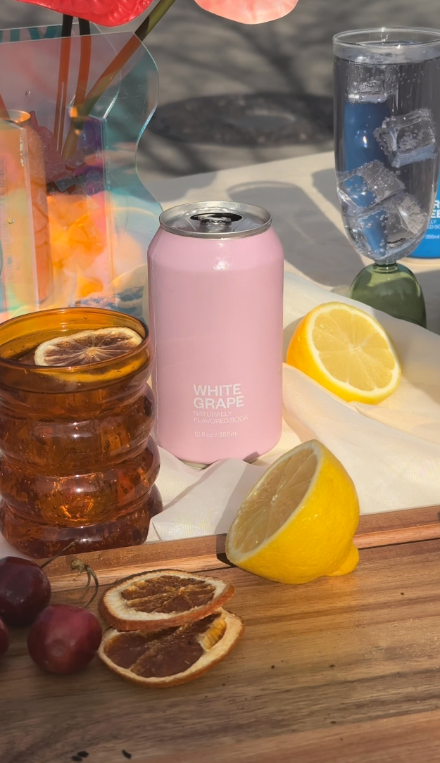 Naturally Flavored Soda - White Grape - Handcrafted Artisanal Marketplace LLC