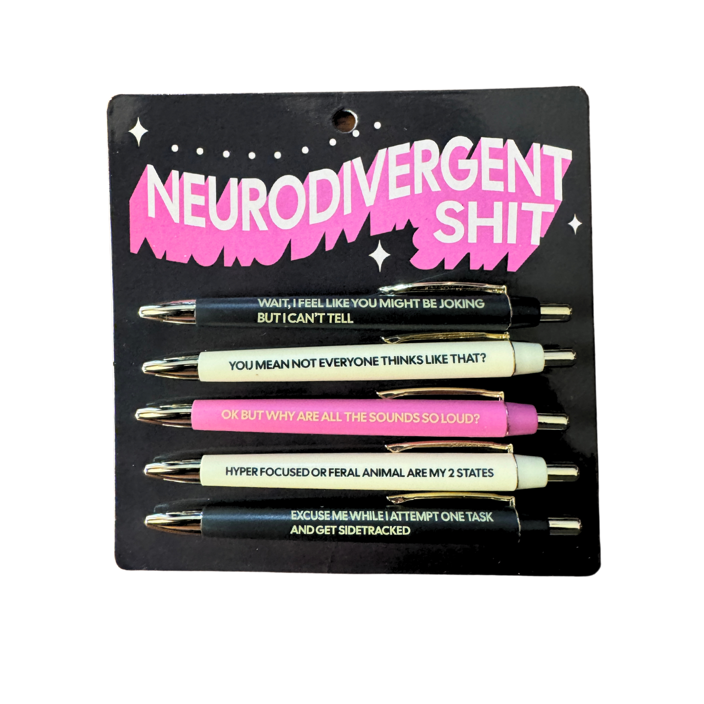 Neurodivergent Pen Set - Handcrafted Artisanal Marketplace LLC
