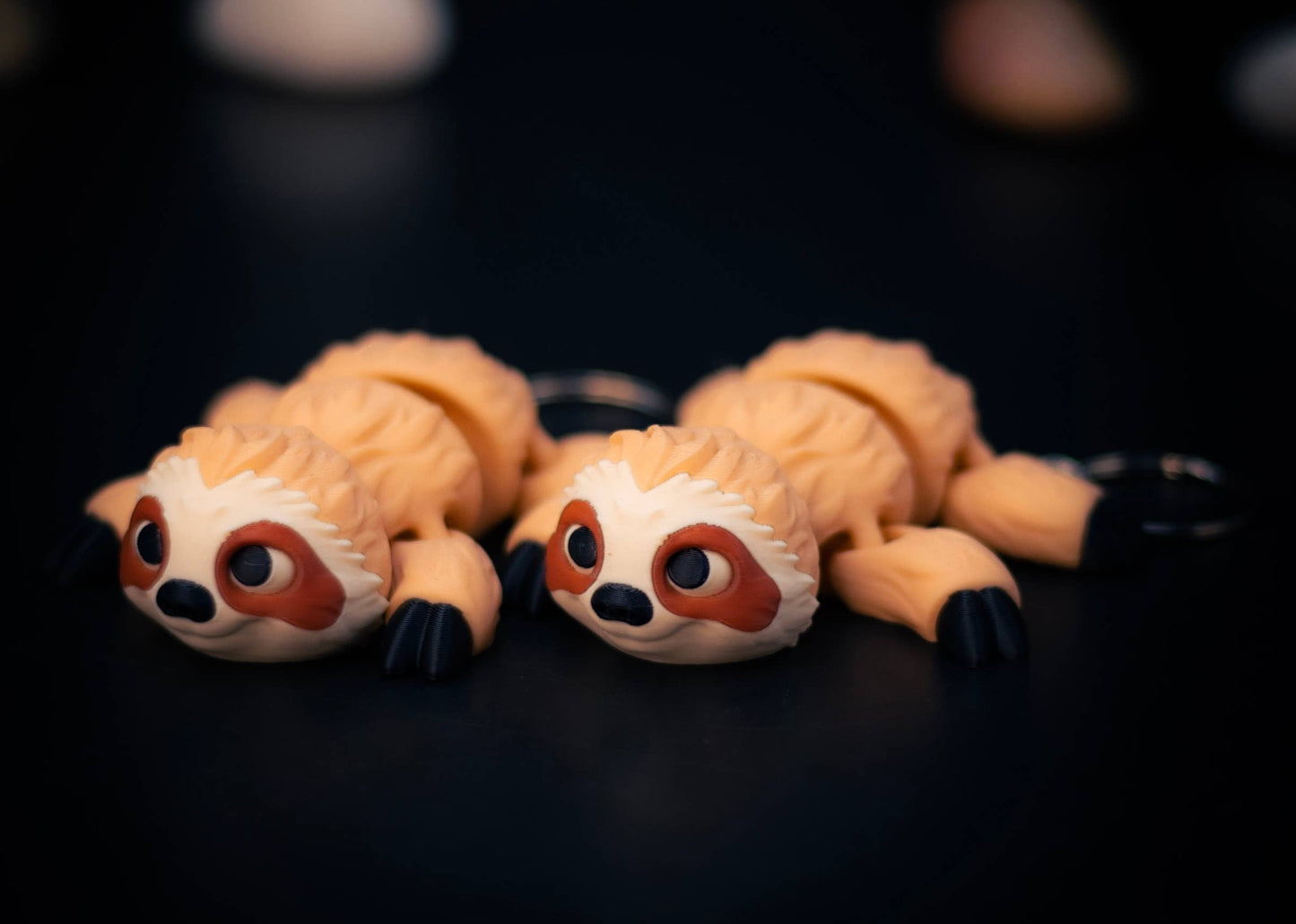 Sloth 3D Printed Articulated Fidget Toy - Handcrafted Artisanal Marketplace LLC