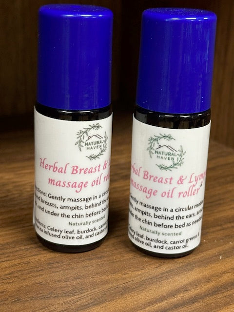 Herbal Breast Massage Oil Roller (30ml)