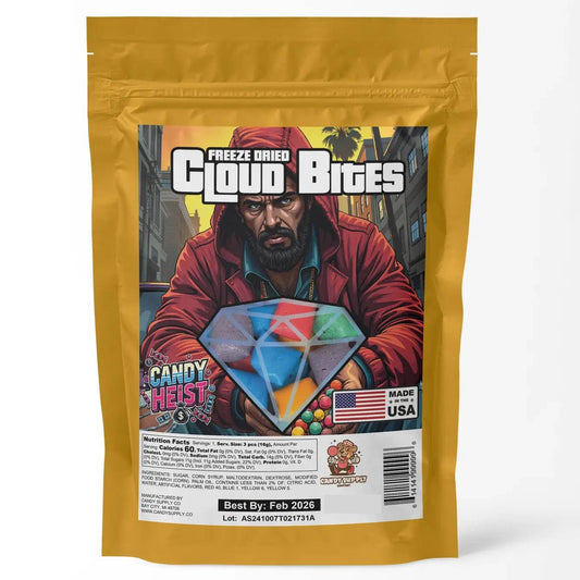 Freeze Dried Cloud Bites (Airheads), 1.5oz Bag - Handcrafted Artisanal Marketplace LLC