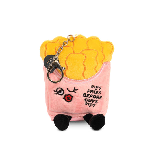 Plush Fries Bag Charm  Soft Cuddly Toy Funny Cute Gift - Handcrafted Artisanal Marketplace LLC