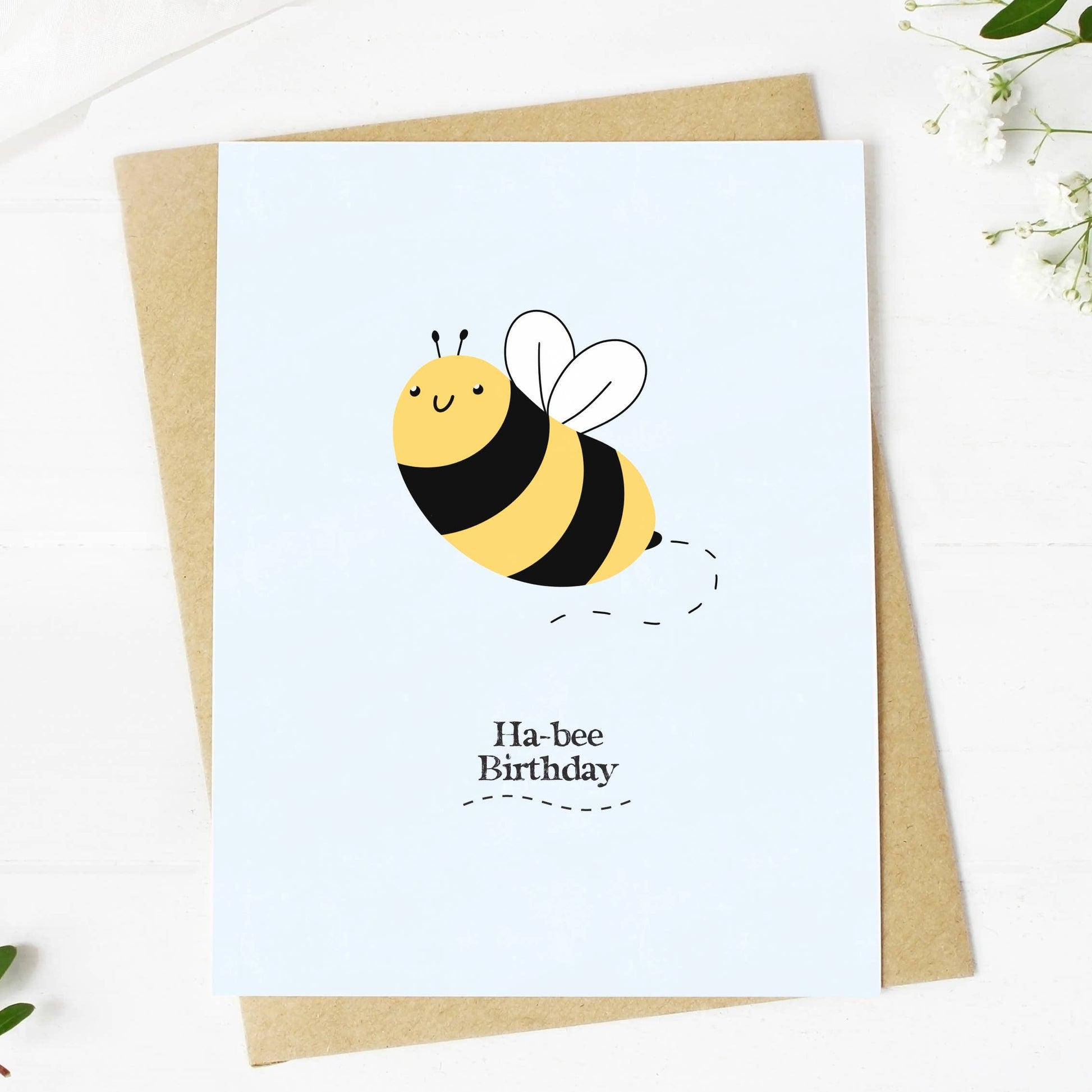 "Ha-Bee Birthday" Greeting Card - Handcrafted Artisanal Marketplace LLC