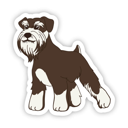 Schnauzer Dog Sticker - Handcrafted Artisanal Marketplace LLC